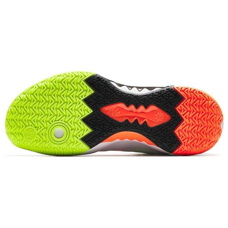 Anta Мужские кроссовки Shock Wave 5 Team Saltation Белый Зеленый 112331611-7