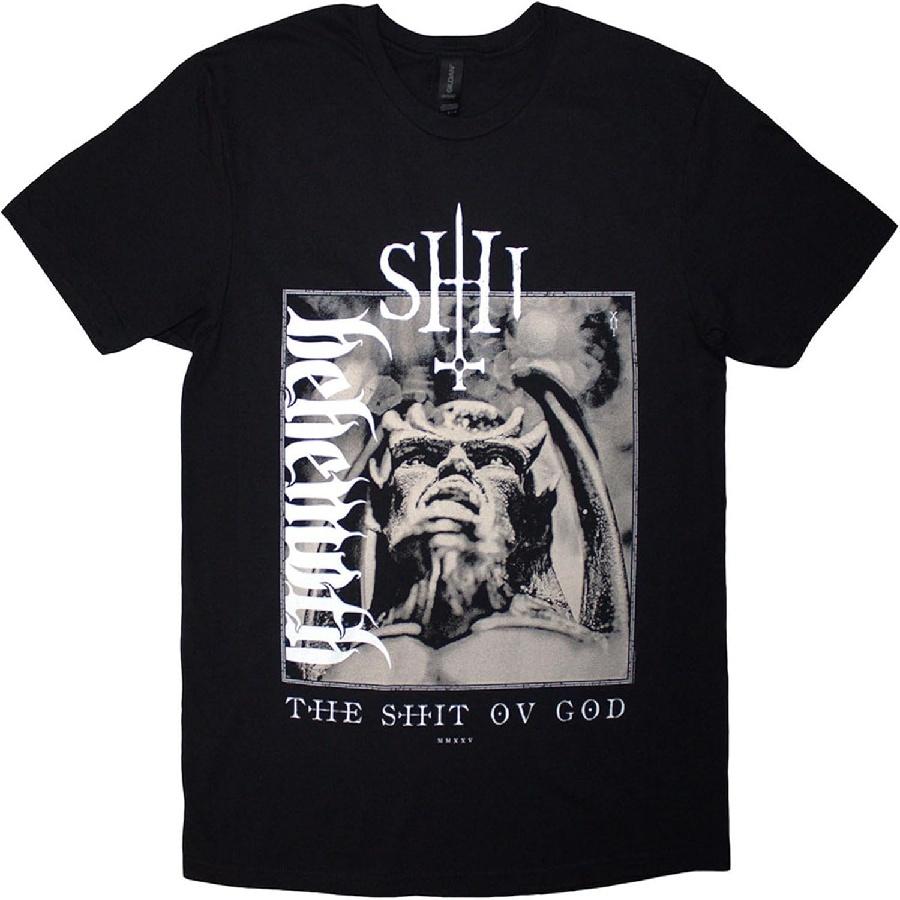 Футболка с вертикальным логотипом Behemoth The Shit Ov God