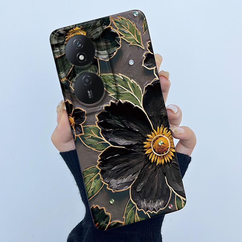 Case For Honor X7B X7 X7A Cute Panda Sweet Girls Cats Silicone Soft Cover Phone Camera Protection Casing Anti-Scratch Bumper