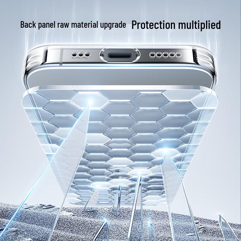 Ugreen Прозрачный противоударный чехол-подушка безопасности для iPhone 15 Pro Max