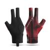 Three Fingers Snooker Glove Left Hand Billiards Accessories Durable Training Glove