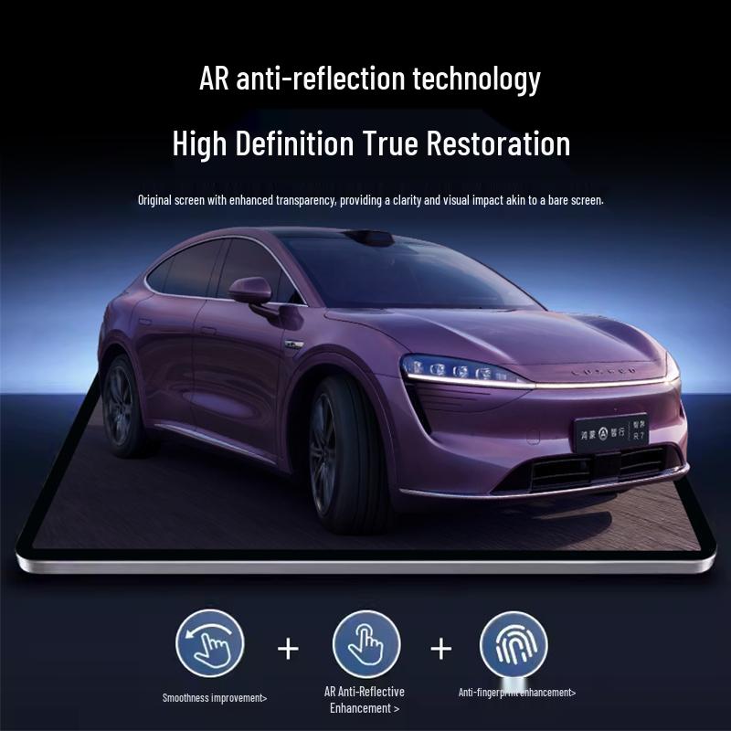 Защитное стекло для центрального экрана Zhiji R7 с вентилятором