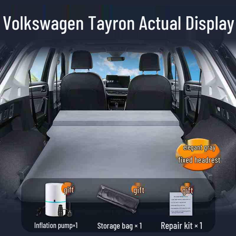 Матрас-кровать для автомобиля Volkswagen Tayron: Надувной матрас для заднего сиденья SUV, надувная кровать в багажник для использования на открытом воздухе