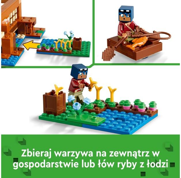 LEGO Minecraft 21256 Дом лягушки