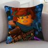 Anime Ninjago Game For Cartoon Print Peripheral Pillow Case Cushion Cover Home Decor Birthday Gift Pillowcover