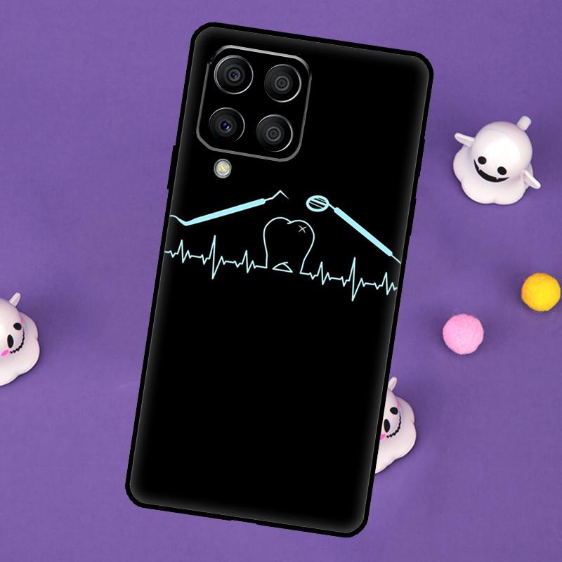 Dentist Dental Teeth Tooth Doctor Cover For Samsung Galaxy M20 M30s M33 M13 M23 M53 M15 M55 M31 M51 M14 M34 M54 M32 M52 Case
