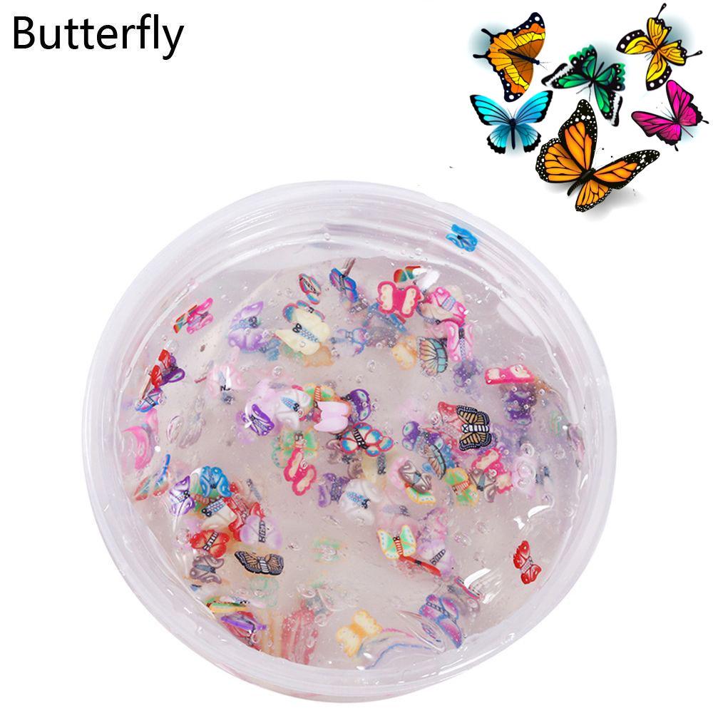 Non-Toxic Super Clear Crystal Fruit Slime for Kids Jelly Slime Mud 60ml