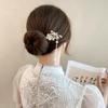 Ландыш древний стиль walking hairpin высокая чувственность классический жемчуг hanfu hairpin hairpin лето cheongsam disc hair hairpin