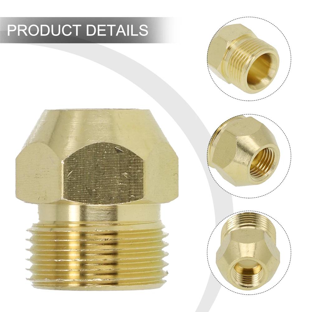 Accessories Adapter Pressure Washer 1Pcs Brass Cleaner Garden Power Equipment Hose Fittings M22 X1.5 ET Nipple