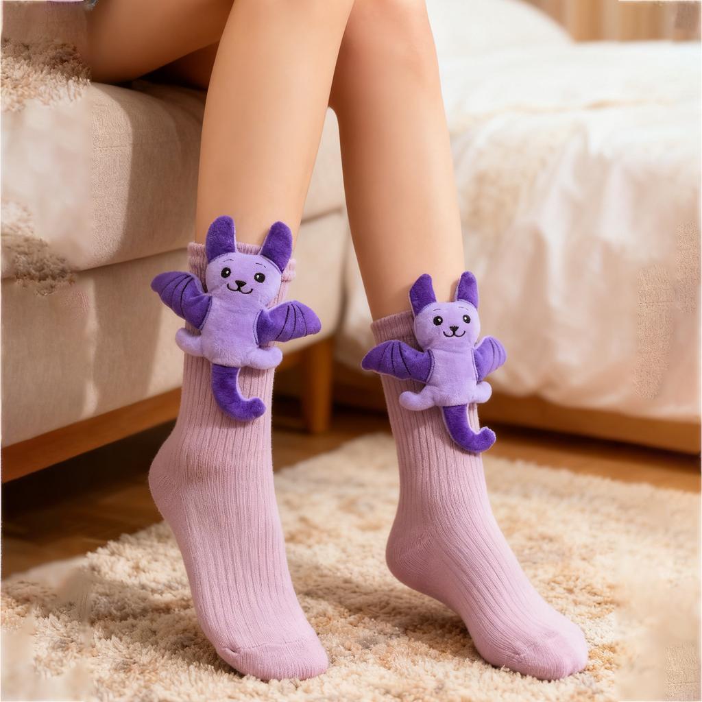 Носки Мужские И Женские Длинные Хлопковые Носки Рождественские Вязаные Напольные Носки Теплые Носки