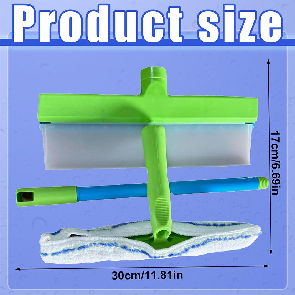 Очиститель окон Микрофибровый скребок Полный набор для чистки стекол для душа Зеркала Двери Автомобиля Очистка