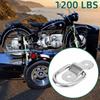 10Pcs Heavy Duty Cargo Tie Down Ring Universal Fit Fastener Ring Trailer Pull Hook  Van Mount