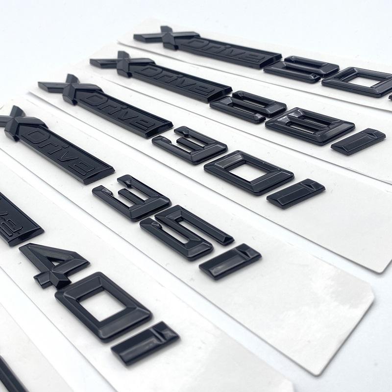 Глянцевый черный новый XDrive 20i 25i 28i 30i 35i 40i 48i 50i эмблема Fender для BMW X1 X3 X4 X5 X6 X7, Стайлинг автомобиля, разрядка