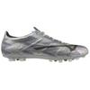 Mizuno Alpha 2 Elite Ag Comfortable Soft Artificial Turf Non-Slip Wear-Resistant Football Shoes Unisex Football Shoes Silver P1GA256304