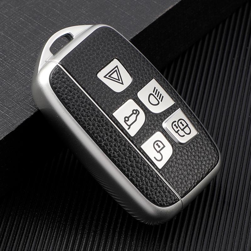 Чехол для ключа Land Rover Jaguar для Range Rover, Velar, Evoque, Discovery 4 и 5 Брелок