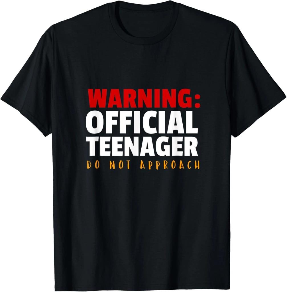 Official Teenager 13 Year Old Funny 13th Birthday Gift T- Shirt