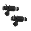 2PC Fuel Injectors 49033-0009 For Kawasaki ZX-6R ZX-6RR ZX636 05-06