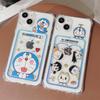 Синий чехол-вставка с мультяшной карточкой для Apple iPhone 13/14/12Pro, XR/XsMax и 15.