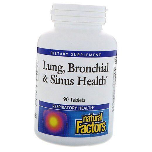 Respiratory Tract Health, Lung, Bronchial & Sinus Health, Natural Factors (71406007)