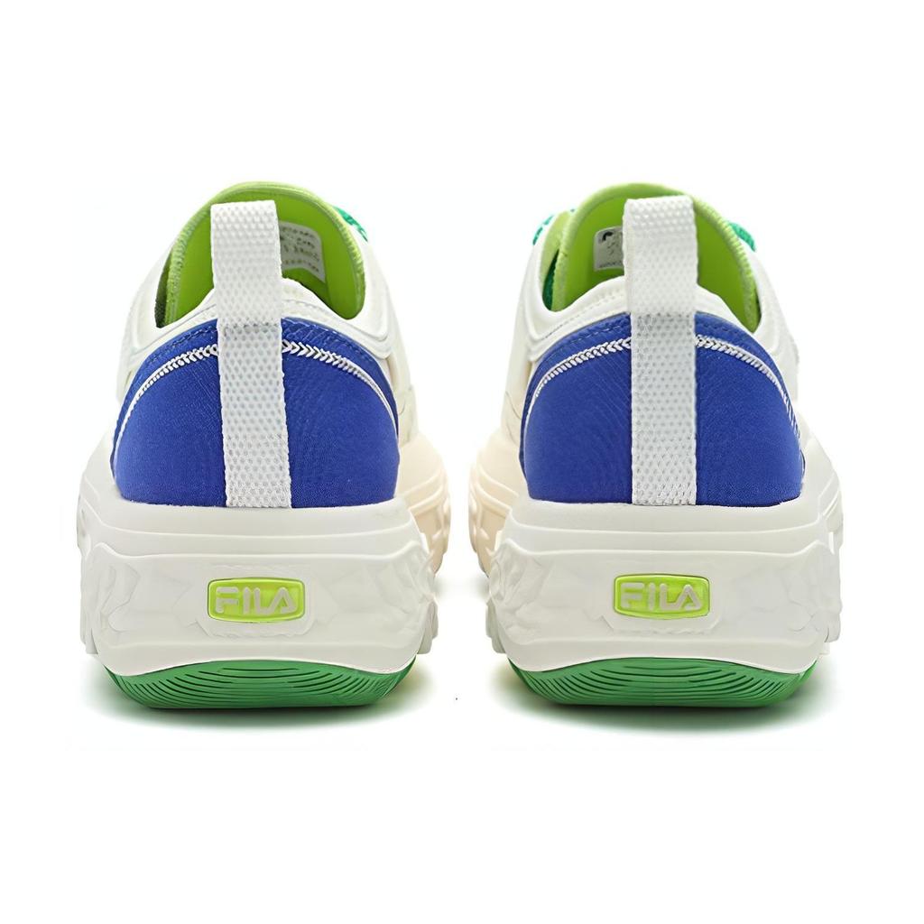 Fila Рок Удобные Универсальные Легкие Низкие парусиновые туфли Женские кроссовки Белые Синие Зеленые F12W421301FMD
