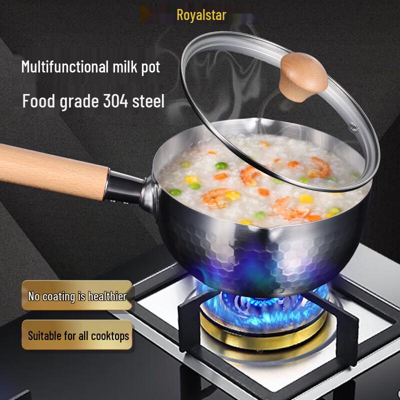 Royalstar Японская кастрюля Юкихира из нержавеющей стали