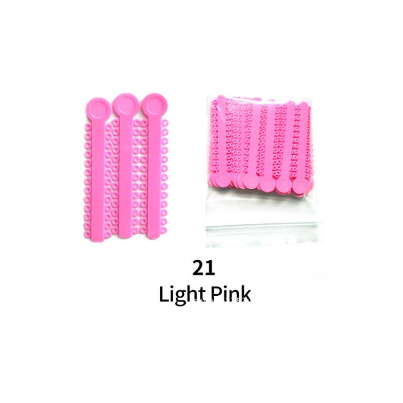 1040 Шт./40 Эластичных Лигатурных Дуг для Ортодонтии Стоматологических Цветные Резинки Латексные Эластичные Кольца для Брекетов Инструмен