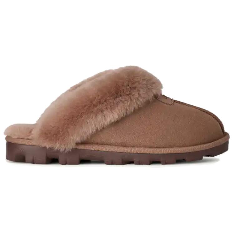 UGG Кокетливые тапочки Rocky Oak Женские кроссовки Коричневые 5125-RYK