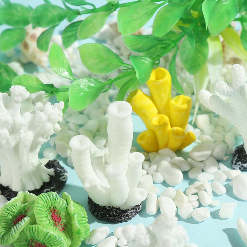 Украшения для аквариума Сказочный сад Моделирование Морская звезда Ландшафт Изготовление смолы Рифовый камень Искусственный коралл
