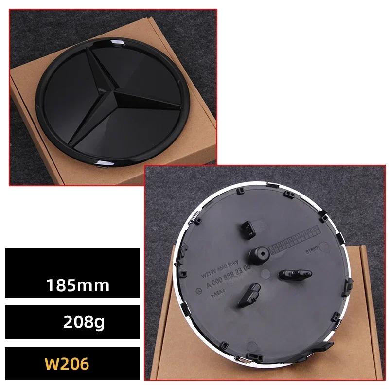 2025Car Front Grille Emblem Star Badge  Logo  For Mercedes Benz W176 W205 W204 W253 W213 W206 W166 gle glc JR9