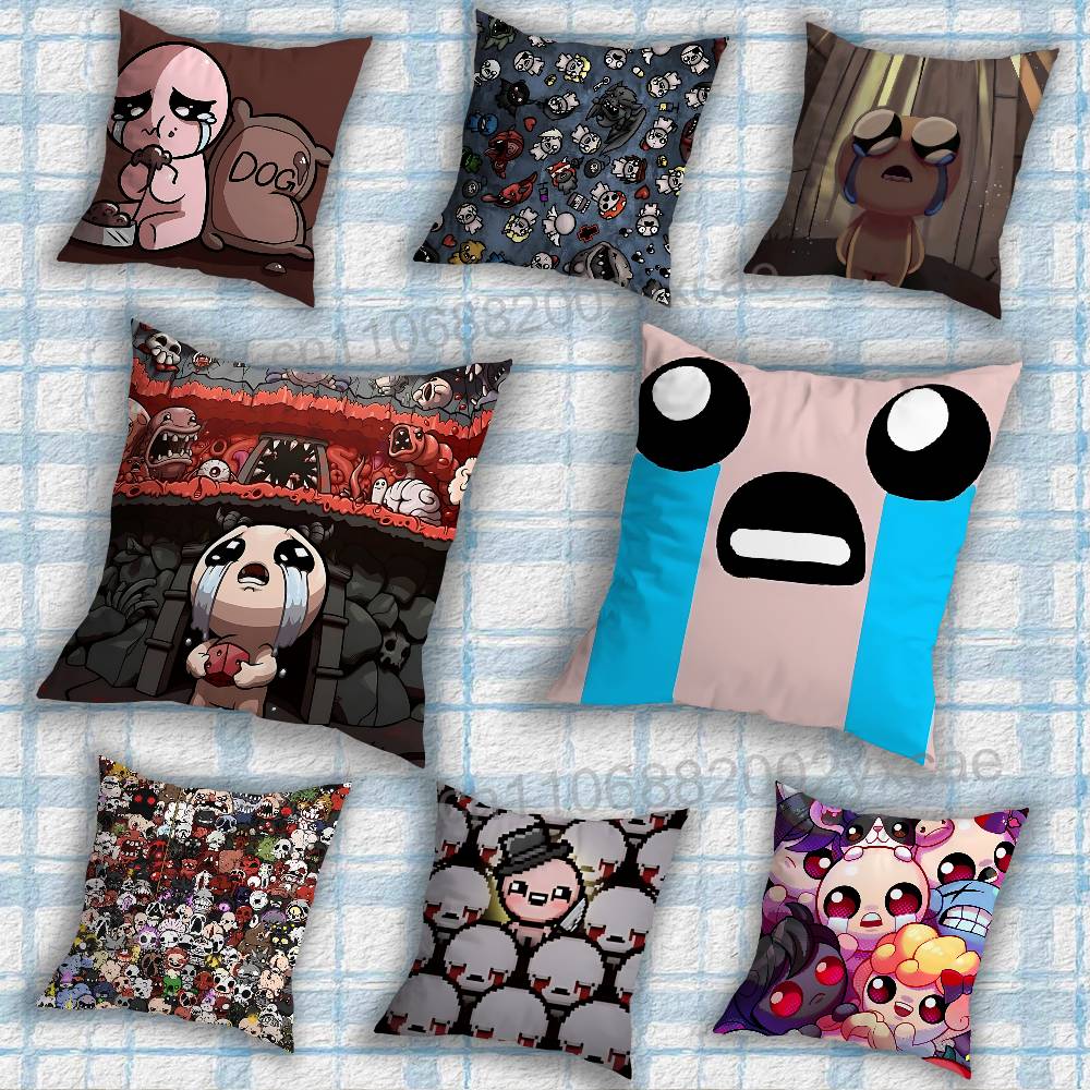 Игровой T-The Binding of Isaac Наволочка Подходит Для Дивана Машины Спальни Офиса Подушек Декоративная Наволочка