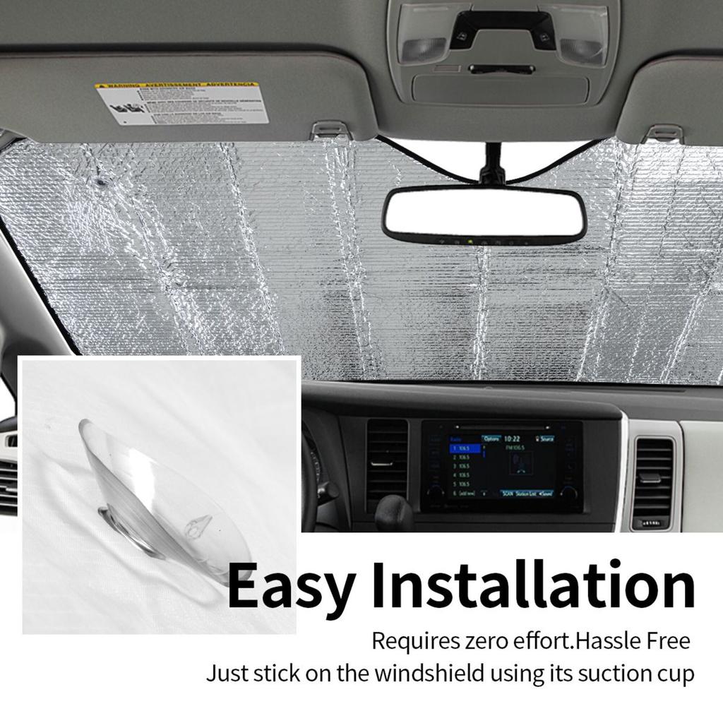 70x140cm Windshield Sun Shade Moon Tarot Car Front Window Sunshade Blocker UV Visor Retractable Automotive SunshadesWindshield Sunshades 1