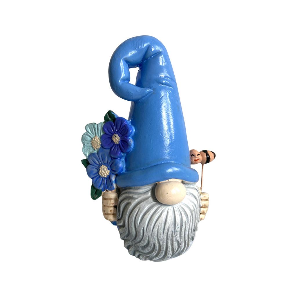 Faceless Doll Ornament Cute Gnome Statue Cute Garden Gnome Garden Figurine Decoration Gnome Statue Gnome Decor Gnome Adornment Three-dimensional Resin