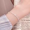 Cuiyan S925 Silver Star Bracelet - Women's Simple Versatile Hand Jewelry