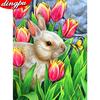 5D DIY Diamond Painting New Arrivals Rabbit Home Decoration Mosaic Animal