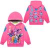 Girls Boys Hoodie Casual School Outdoor Sweatshirts For 2-12 Years Kids