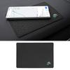 1Pcs Car Logo Anti Slip Mat Interior Dashboard Accessories For Skoda Octavia Kodiaq Enyaq iV Kamiq Superb Fabia Rapid Vision RS
