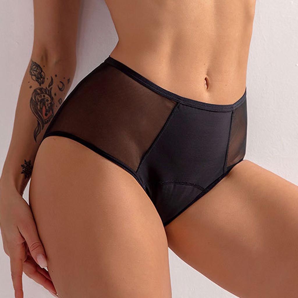 Leak Proof Menstrual Panties Women Underwear Physiological Waist Pants