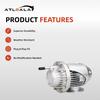 Turbo Blow Off Valve Compatible with HKS SQV4 SSQV IV Style, Universal Aluminum BOV Pressure Relief Valve with Direct Fit Adapter for Turbocharged