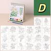 House Watercolor Painting Set DIY Painting Sketch Book Mini Painting Book  Kids