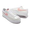 Nike Женские кроссовки Blazer Low Platform Белые Розовый Глейз DJ0292-103