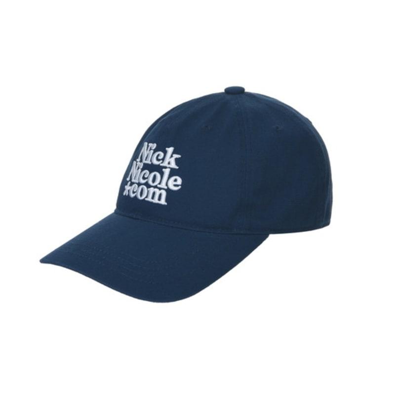 NICK&NICOLE NN DOTCOM SIGNATURE BALL CAP_NAVY