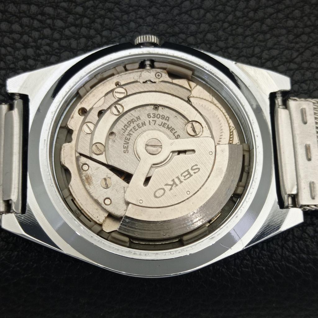 ВИНТАЖНЫЕ ОТРЕМОНТИРОВАННЫЕ МУЖСКИЕ ЧАСЫ SEIKO EXPO 70 АВТОМАТИЧЕСКИЕ 6309A ЯПОНИЯ a441822-1
