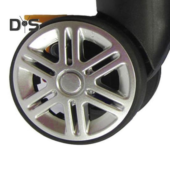 1 пара универсальных сменных колес, малошумные двухрядные колеса большого размера для чемодана на колесиках, ремонтные колеса для дорожного чемодана, аксессуары, колеса