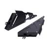 2pcs Motorcycle Side Frame Covers Panel Guard Fit for Kawasaki Ninja 650 Z650 2017‑2019Black