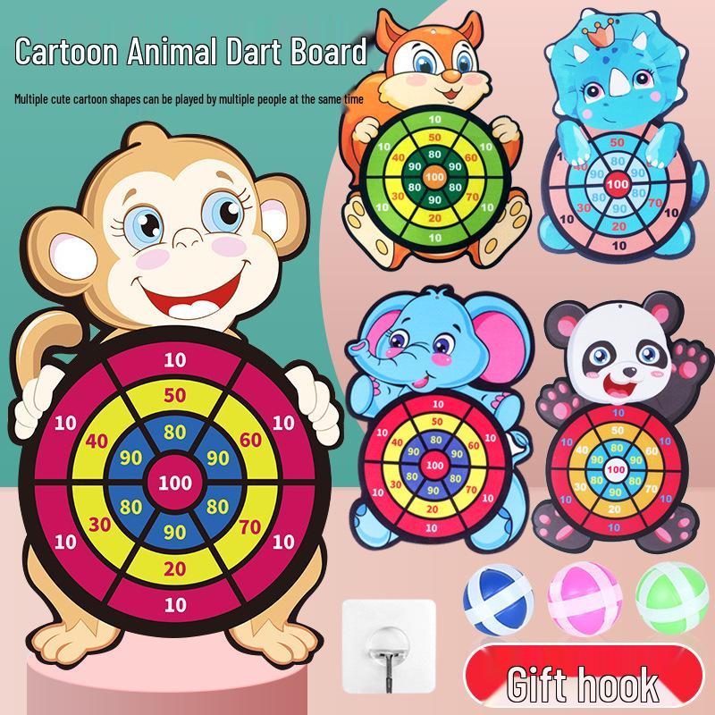 Kids' Sticky Ball Dartboard: Indoor/Outdoor Parent-Child Educational Toy