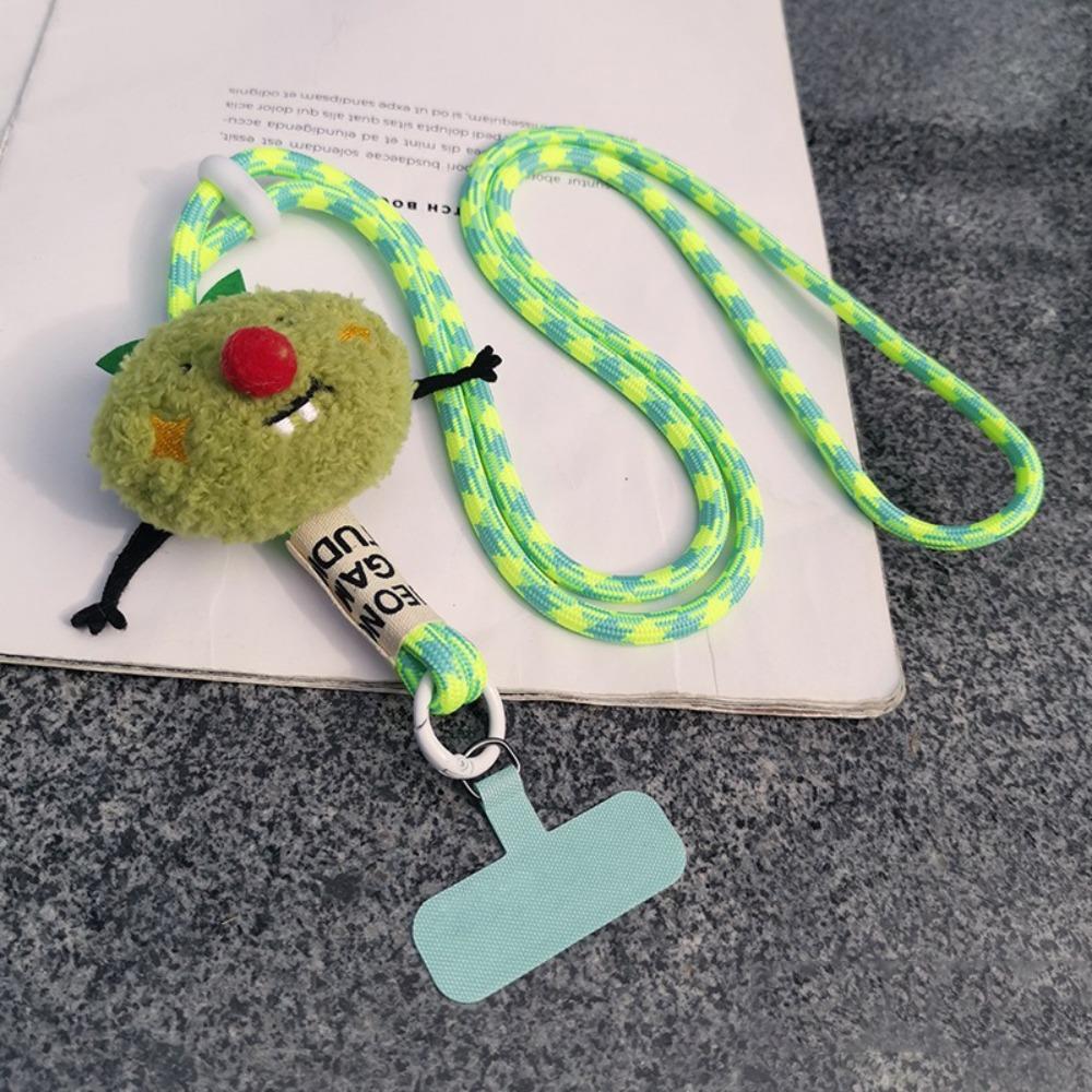 Shoulder Straps Mobile Phone Chains Crossbody Chains Plush Doll Lanyard  Christmas Gifts