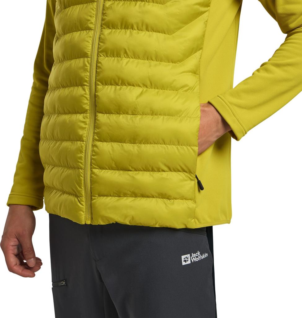 Куртка Jack Wolfskin Routeburn Pro Hybrid Men (1710512) chartreuse