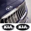 ABS For KIA Sportage Ceed Cerato Optima Sorento Picanto Soul Rio Car Accessories Car Front Hood Emblem Rear Trunk Badge Sticker ljcmw22