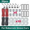 Compatible for Roborock Qrevo Curv / Edge Accessories Hepa Filter Rag Dust Bag Replacement Parts