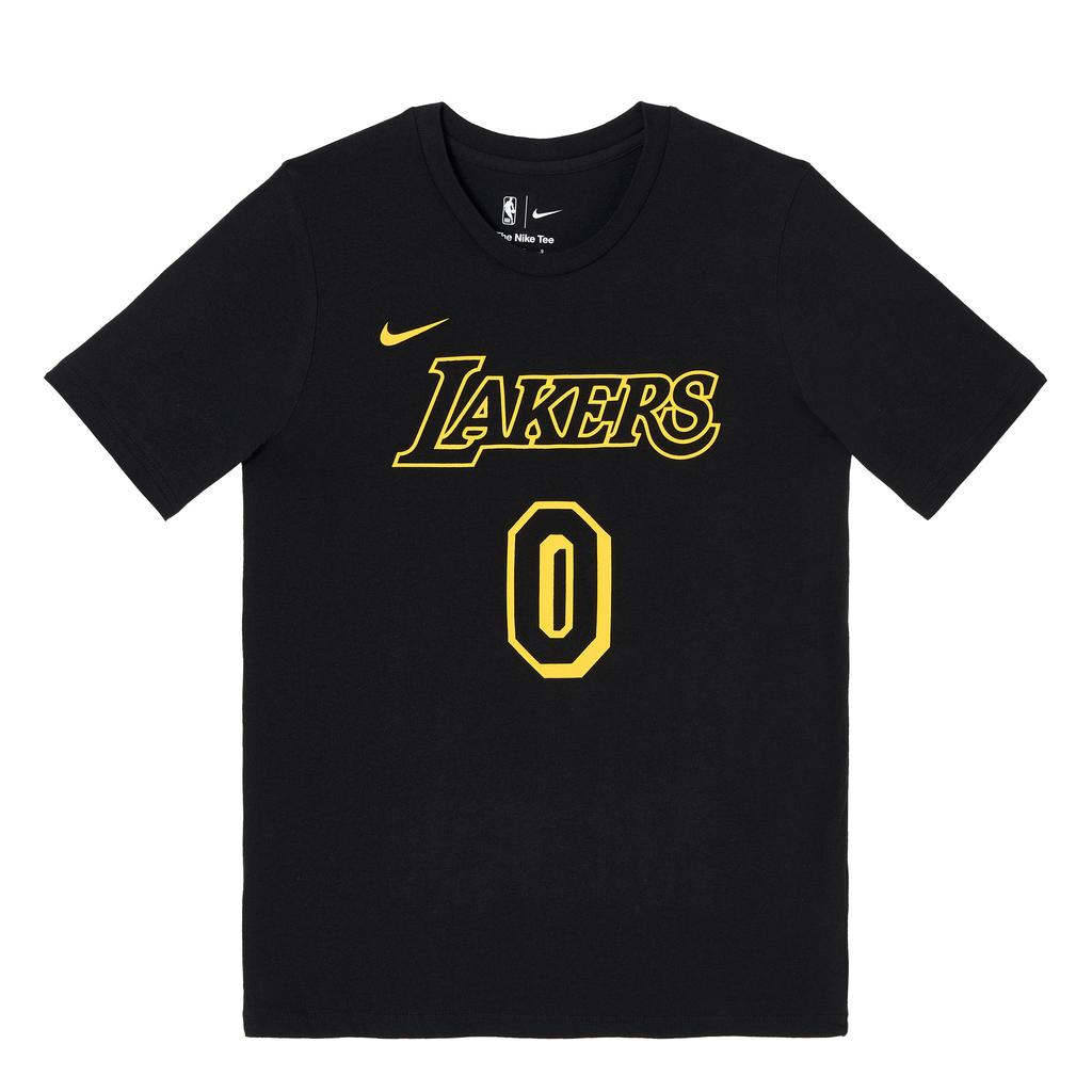 Nike Kids Quick-Dry T-Shirt NBA Los Angeles Lakers Kyle Kuzma 0 Basketball Pullover Short Sleeve Youth Kids Tops 3Z2B7NAAC-LAKKK